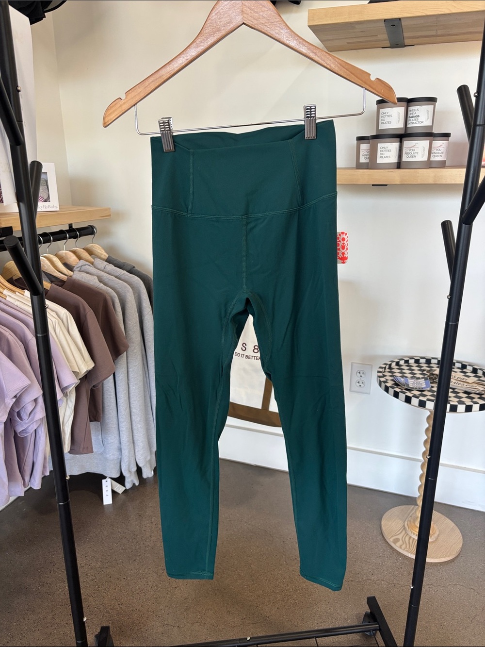 FP Movement by Free People Forest Green High-Waist Leggings